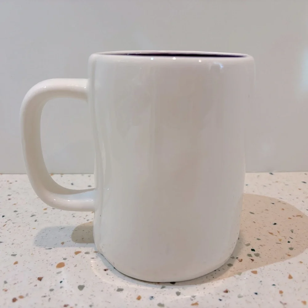 Rae Dunn Halloween‎ MAGICAL Mug White & Purple